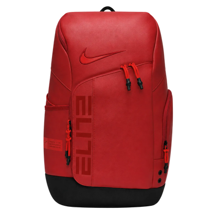 Elite Backpack Red Leather